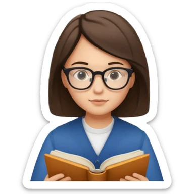 library lesson  sticker