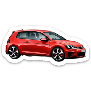 Golf gti performance sticker
