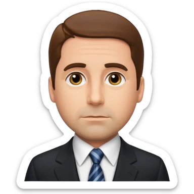 michael scott from the office sticker