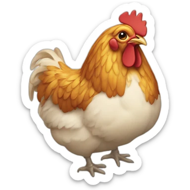 chicken minced sticker