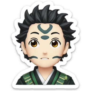Kimetsu no Yaiba sticker