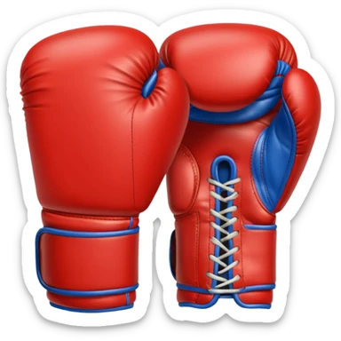 boxing gloves sticker