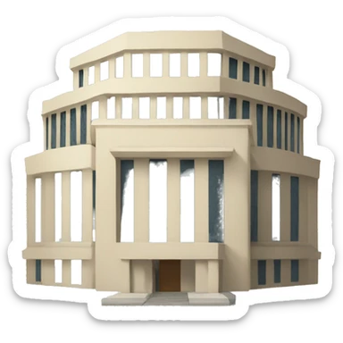 The Iraqi Government building sticker