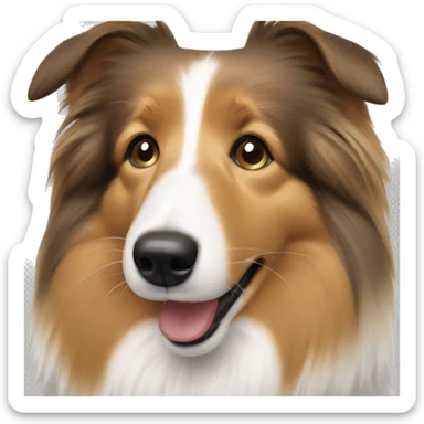 Sheltie sticker