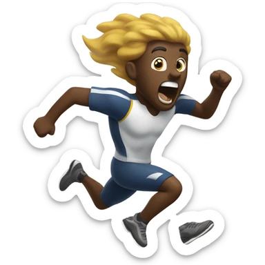 Meron running sticker