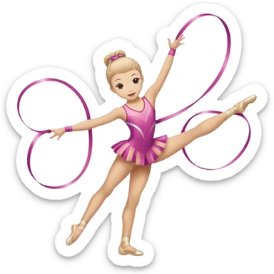 rhythmic gymnastics sticker