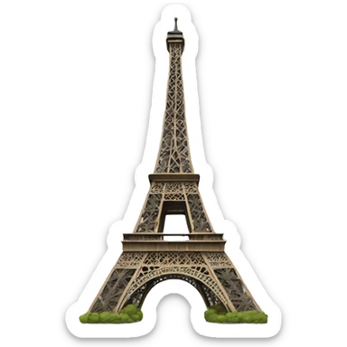eiffel tower sticker