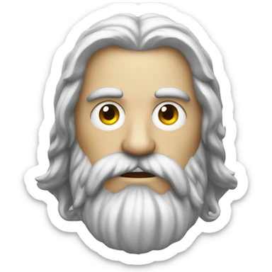 Odin with eyes patch sticker