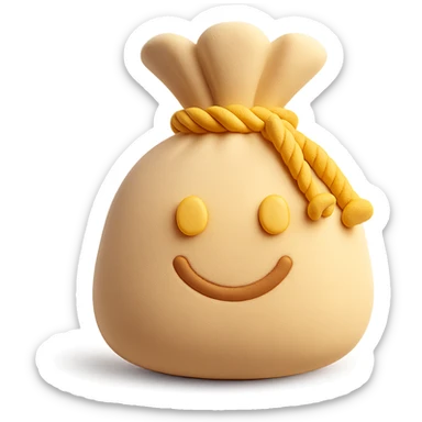 {
  "title": "3D Skeuomorphic Emoji Icon Schema",
  "type": "object",
  "properties": {
    "object": {
      "type": "string",
      "description": "Name of the object to be represented (e.g., 'money bag', 'camera', 'pizza')."
    },
    "style": {
      "type": "string",
      "enum": ["3D skeuomorphic emoji"],
      "description": "Visual style to be used for rendering."
    },
    "materials": {
      "type": "object",
      "properties": {
        "base": {
          "type": "string",
          "description": "Primary material texture, e.g., 'smooth cloth', 'metallic', 'plastic'."
        },
        "details": {
          "type": "array",
          "items": { "type": "string" },
          "description": "Secondary materials or embellishments (e.g., rope, buttons, stitching)."
        }
      }
    },
    "colors": {
      "type": "object",
      "properties": {
        "baseColor": {
          "type": "string",
          "description": "Main color of the object (e.g., '#F5DEB3' for a beige sack)."
        },
        "accentColors": {
          "type": "array",
          "items": { "type": "string" },
          "description": "Accent or highlight colors (e.g., yellow for dollar sign)."
        }
      }
    },
    "lighting": {
      "type": "object",
      "properties": {
        "type": {
          "type": "string",
          "enum": ["soft", "ambient", "studio"],
          "description": "Lighting type used to shade and define volume."
        },
        "shadows": {
          "type": "boolean",
          "description": "Indicates if soft drop shadows are used."
        }
      }
    },
    "geometry": {
      "type": "object",
      "properties": {
        "dimensionality": {
          "type": "string",
          "enum": ["3D"],
          "description": "Indicates that object is rendered in 3D."
        },
        "roundedEdges": {
          "type": "boolean",
          "description": "Indicates if object has smooth, rounded edges."
        }
      }
    },
    "expression": {
      "type": "string",
      "enum": ["playful", "realistic", "friendly"],
      "description": "Overall emotional tone of the icon."
    },
    "background": {
      "type": "string",
      "enum": ["transparent", "white", "gradient"],
      "description": "Background type for the rendered emoji."
    }
  },
  "required": ["object", "style", "materials", "colors", "lighting", "geometry", "expression", "background"]
}

color palette sticker