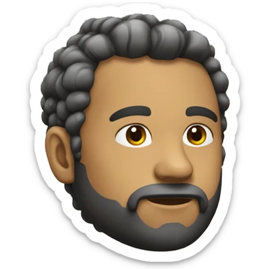 Mechon de pelo sticker