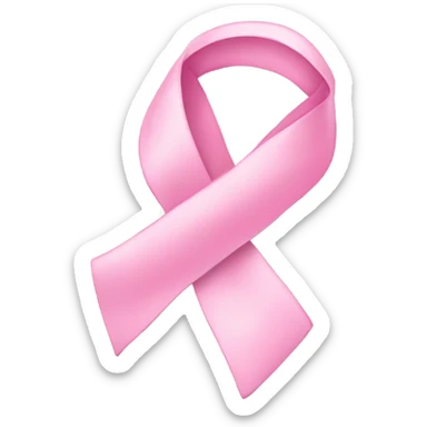 Pink ribbon ￼ sticker