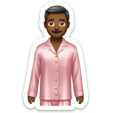 Satin pyjama  sticker