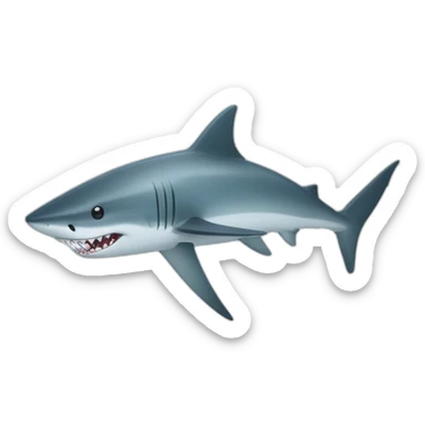 Requin avec un couteau  sticker