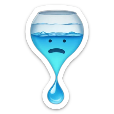 water-reminder sticker