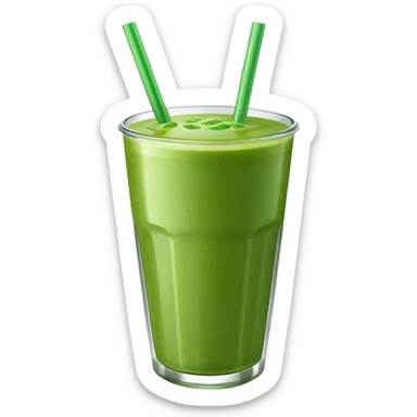 green smoothie sticker