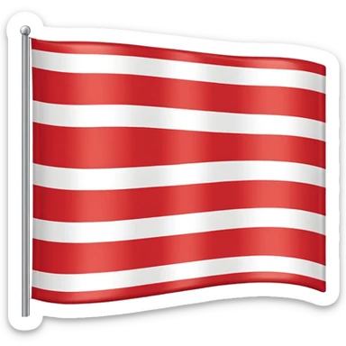Seeland country flag sticker