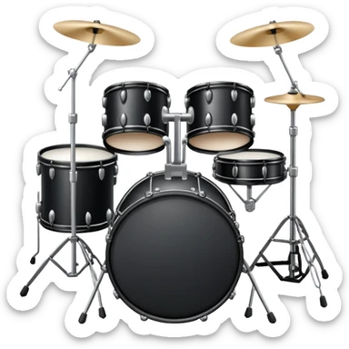 drum kit sticker