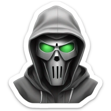 mf doom rapper sticker