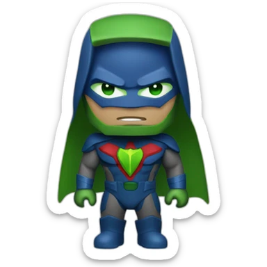 martian manhunter sticker