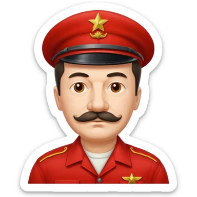 Stalin the truck driver. sticker