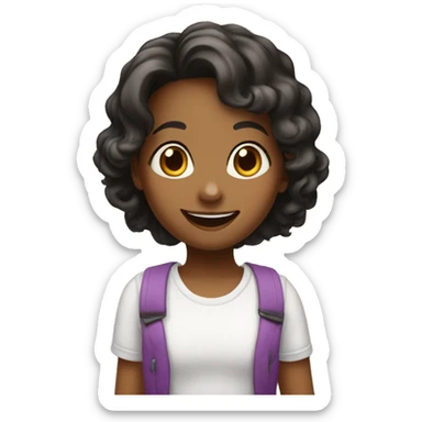 Veronica happy children  sticker