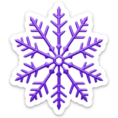 Dca fiocco viola sticker