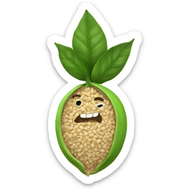 Chía seeds sticker
