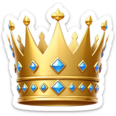 clash royale crown sticker