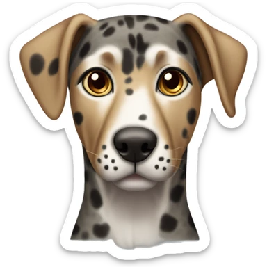 catahoula leopard dog emoji sticker
