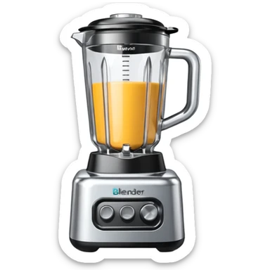 Blender Program sticker