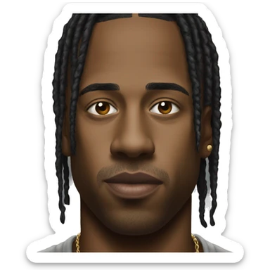 Travis scott sticker
