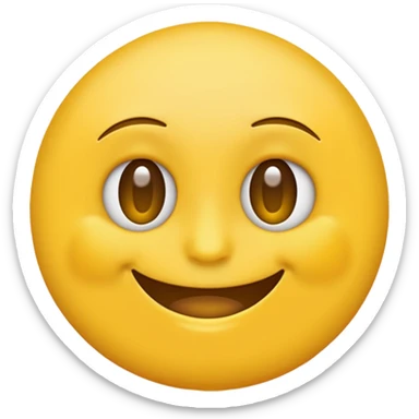 Stoned emoji sticker