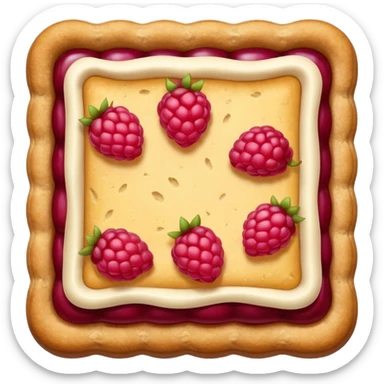 Raspberry Jam Center Bars sticker