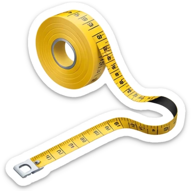 Sewing Essential soft measuring-tape sticker