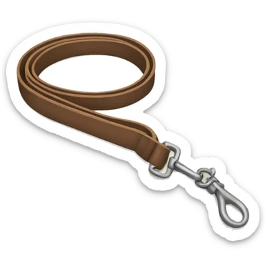 dog leash sticker