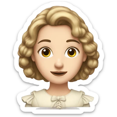 Ofelia from Hamlet sticker