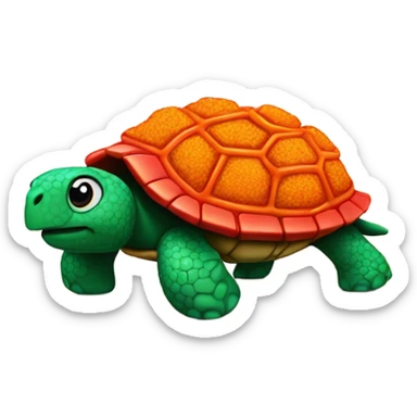 Hot cheeto turtle sticker
