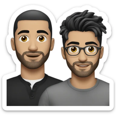 hyperrealist zayn malik sticker