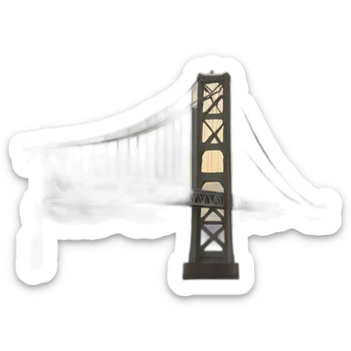 San Francisco Bay bridge sticker