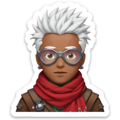 Ekko from the Arcane (a Netflix animation) sticker