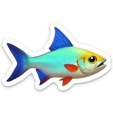 Tetra Fish sticker