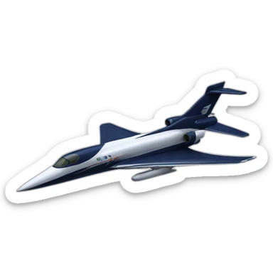 Concord jet sticker