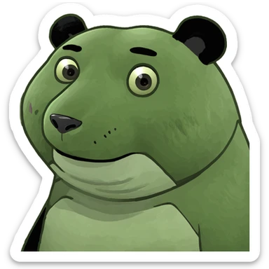 Panda sticker