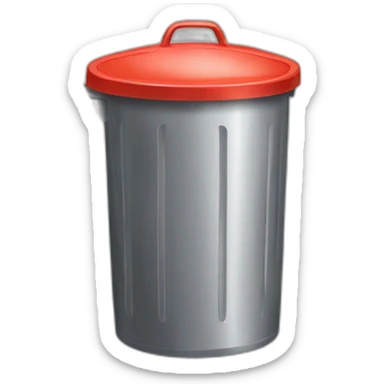 15 trash can sticker