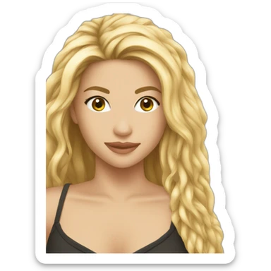shakira with pike sticker