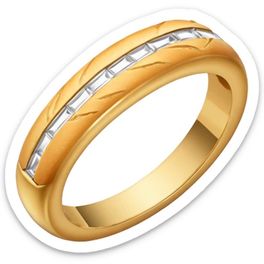 Baguette ring sticker