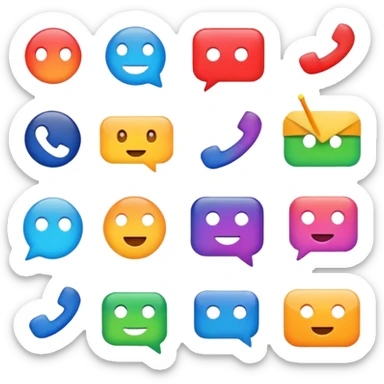 communication sticker