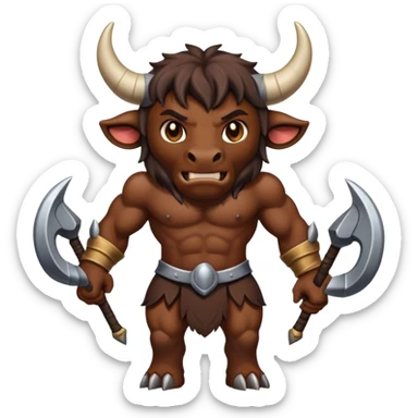 minotaur sticker