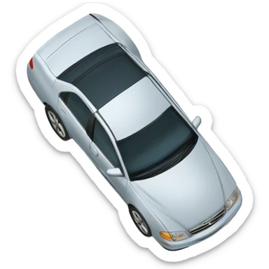 car top view sticker