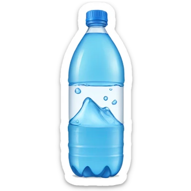 bottle of water  sticker